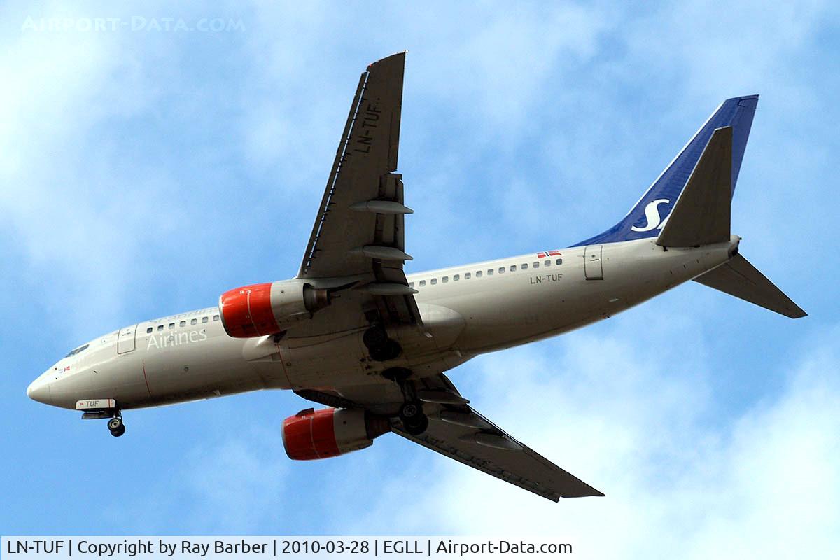 LN-TUF, 1999 Boeing 737-705 C/N 28222, Boeing 737-705 [28222] (SAS Scandinavian Airlines) Home~G 28/03/2010