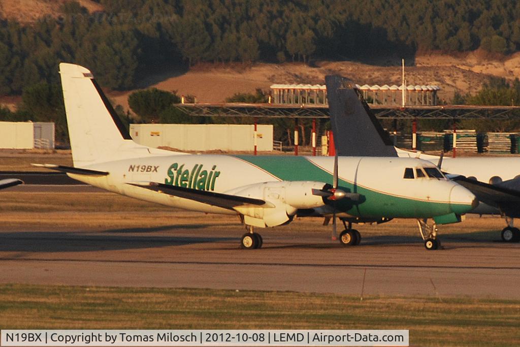 N19BX, 1965 Grumman G-159 Gulfstream 1 C/N 153, Parked at MAD together with N19TZ and N19FF.