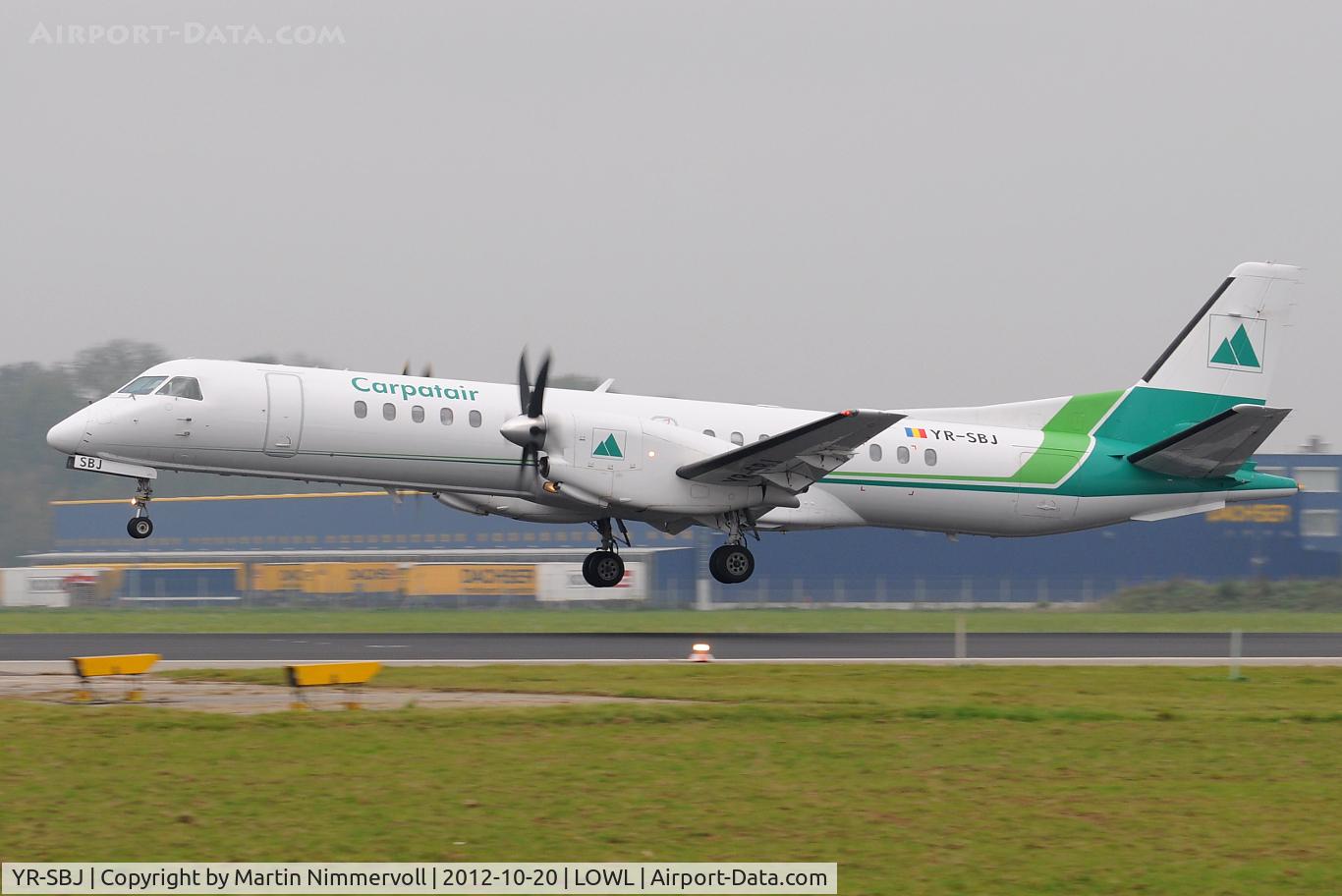 YR-SBJ, 1995 Saab 2000 C/N 2000-018, Carpatair