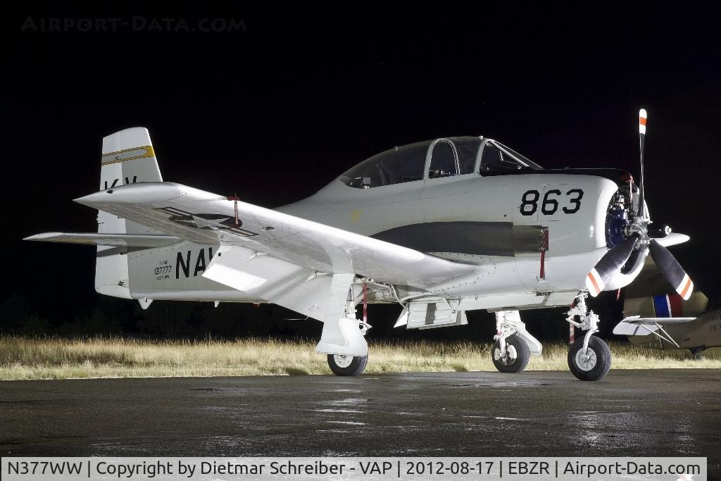 N377WW, 1954 North American T-28B Trojan C/N 200-140, T28 Trojan