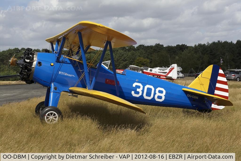 OO-DBM, 1942 Boeing PT-13D Kaydet (E75) C/N 75-5714, Stearman