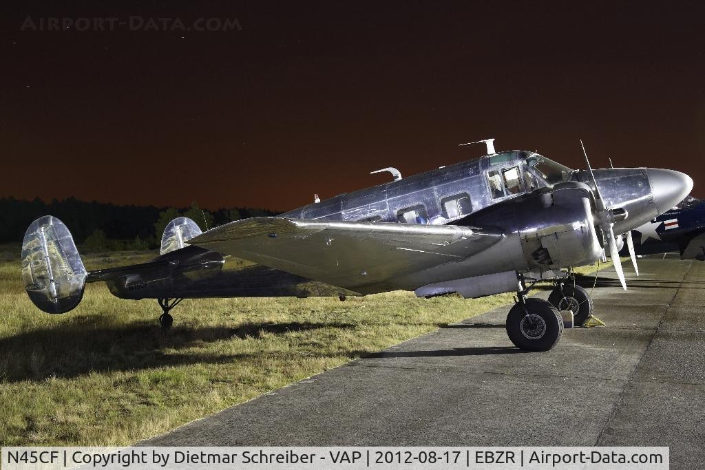 N45CF, 1959 Beech G18S C/N BA-466, Beech 18