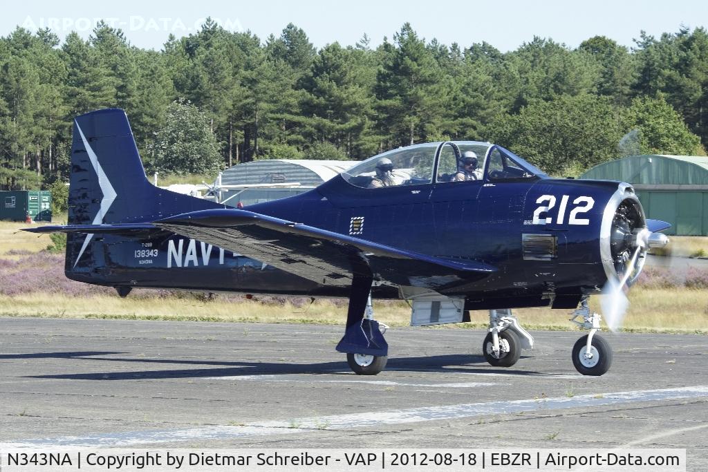 N343NA, 1955 North American T-28B Trojan C/N 200-414, T28 Trojan