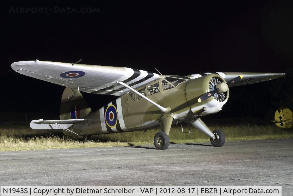 N1943S, 1943 Stinson V77 Reliant C/N 77-463, Stinson V77