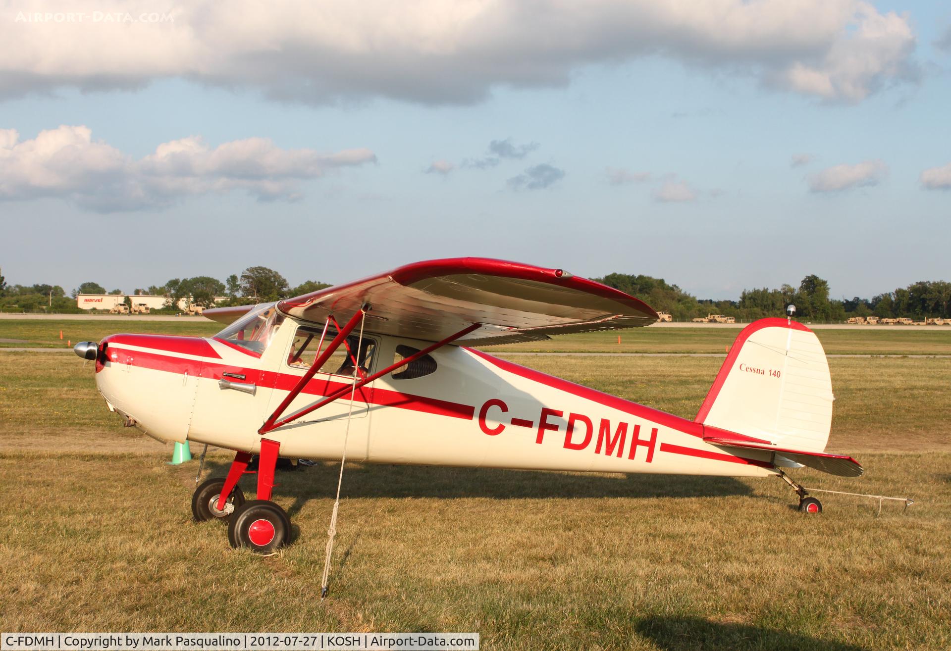 C-FDMH, 1946 Cessna 140 C/N 8212, Cessna 140