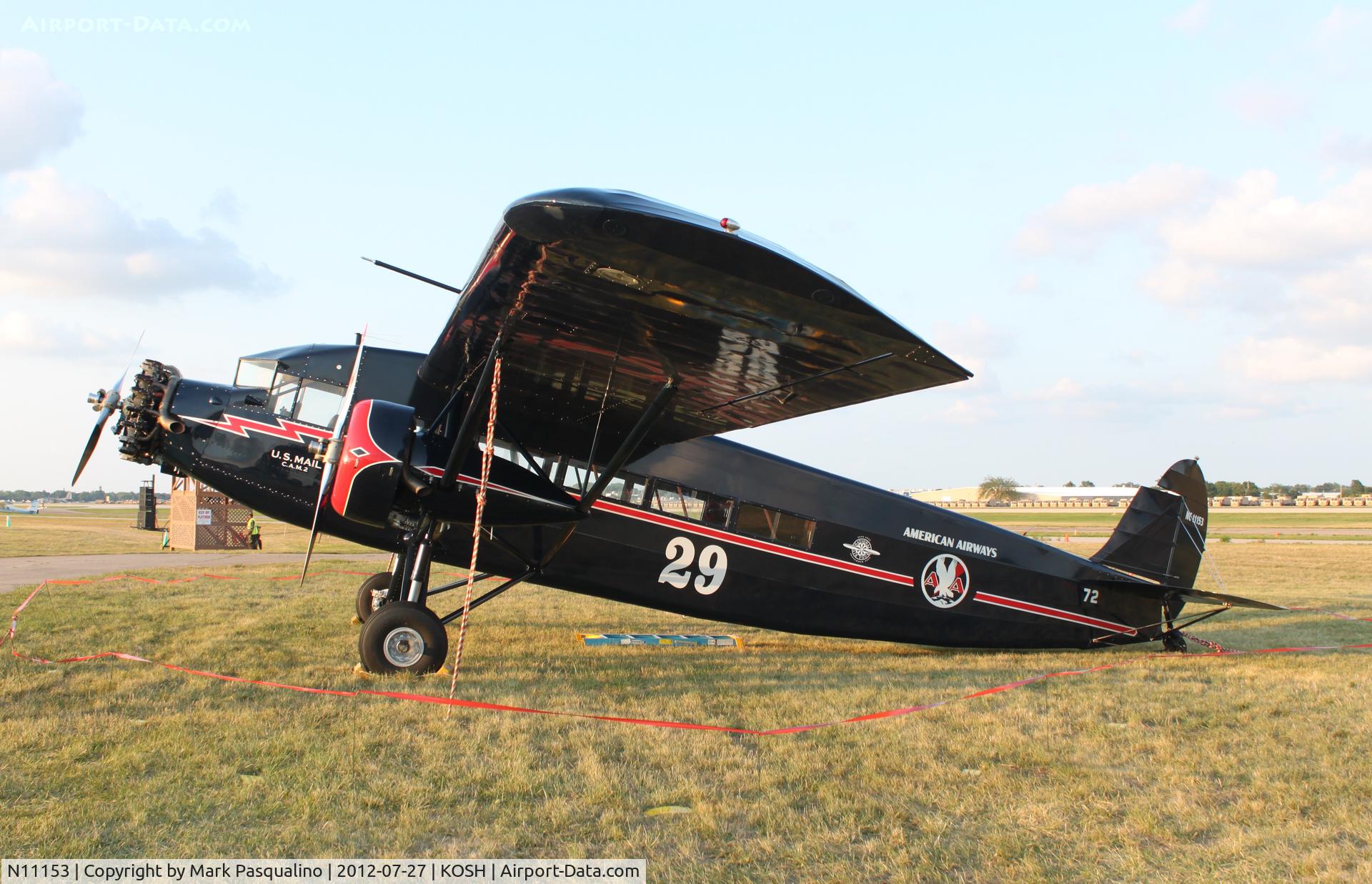 N11153, 1931 Stinson SM-6000-B C/N 5021, Stinson SM-6000-B
