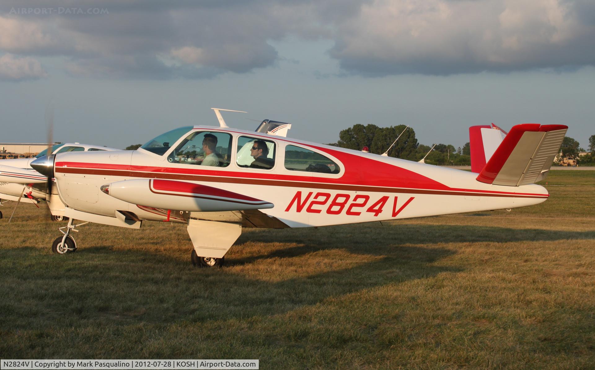 N2824V, 1947 Beech 35 Bonanza C/N D-228, Beech 35