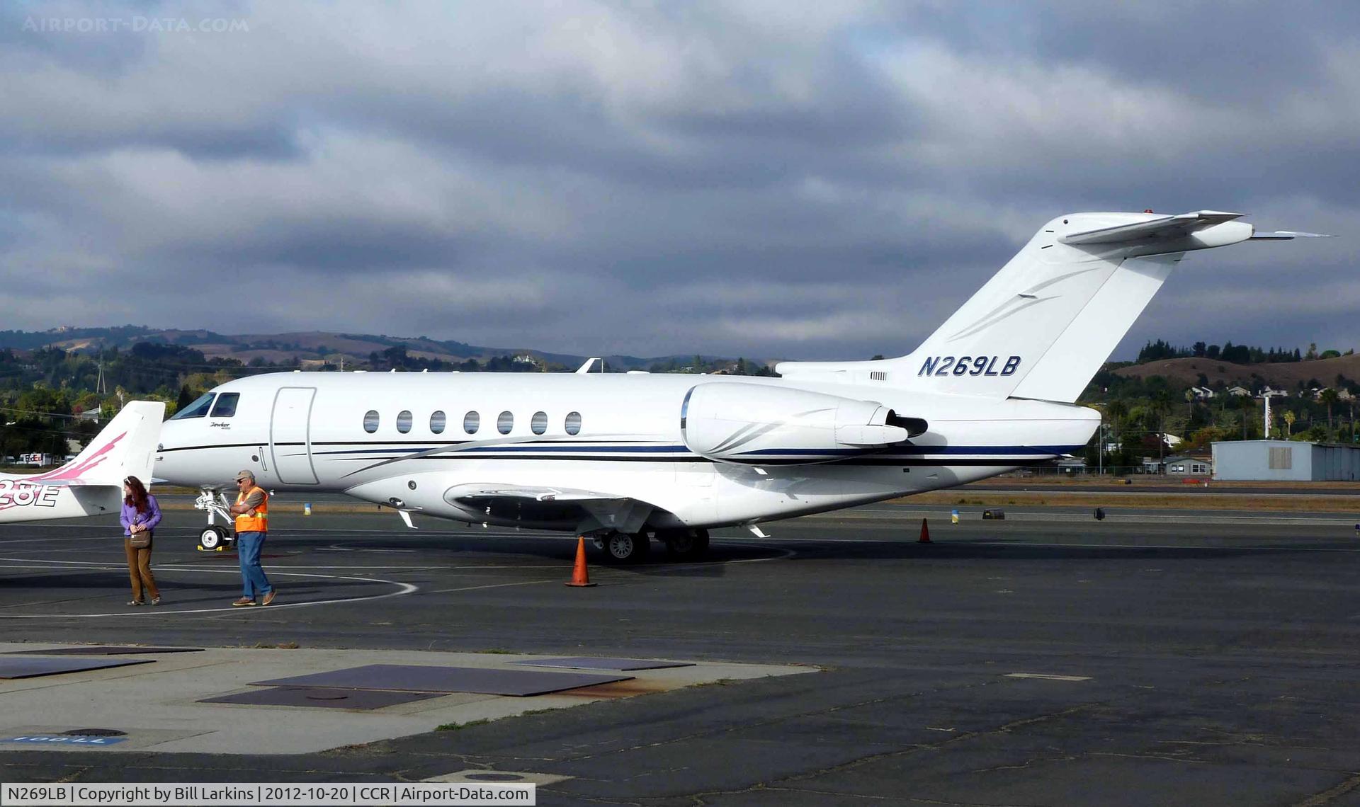 N269LB, 2009 Hawker Beechcraft 4000 C/N RC-24, Visitor