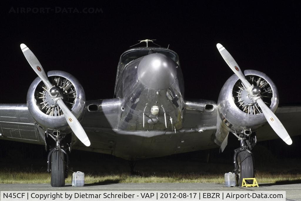 N45CF, 1959 Beech G18S C/N BA-466, beech 18