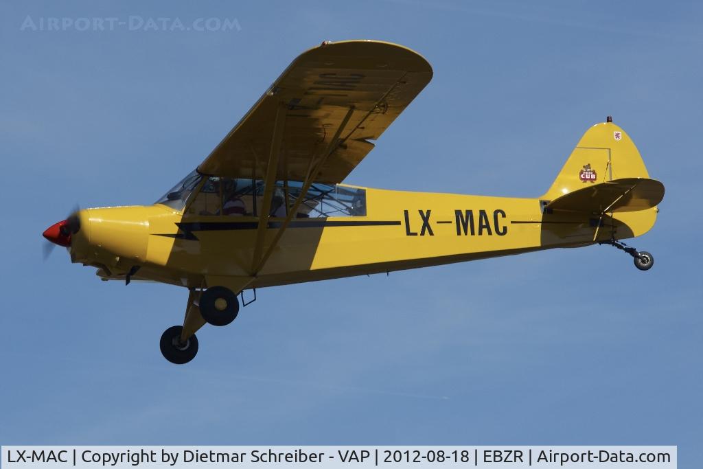 LX-MAC, 1956 Piper L-18C Super Cub (PA-18-150) C/N 18-5392, Piper 18