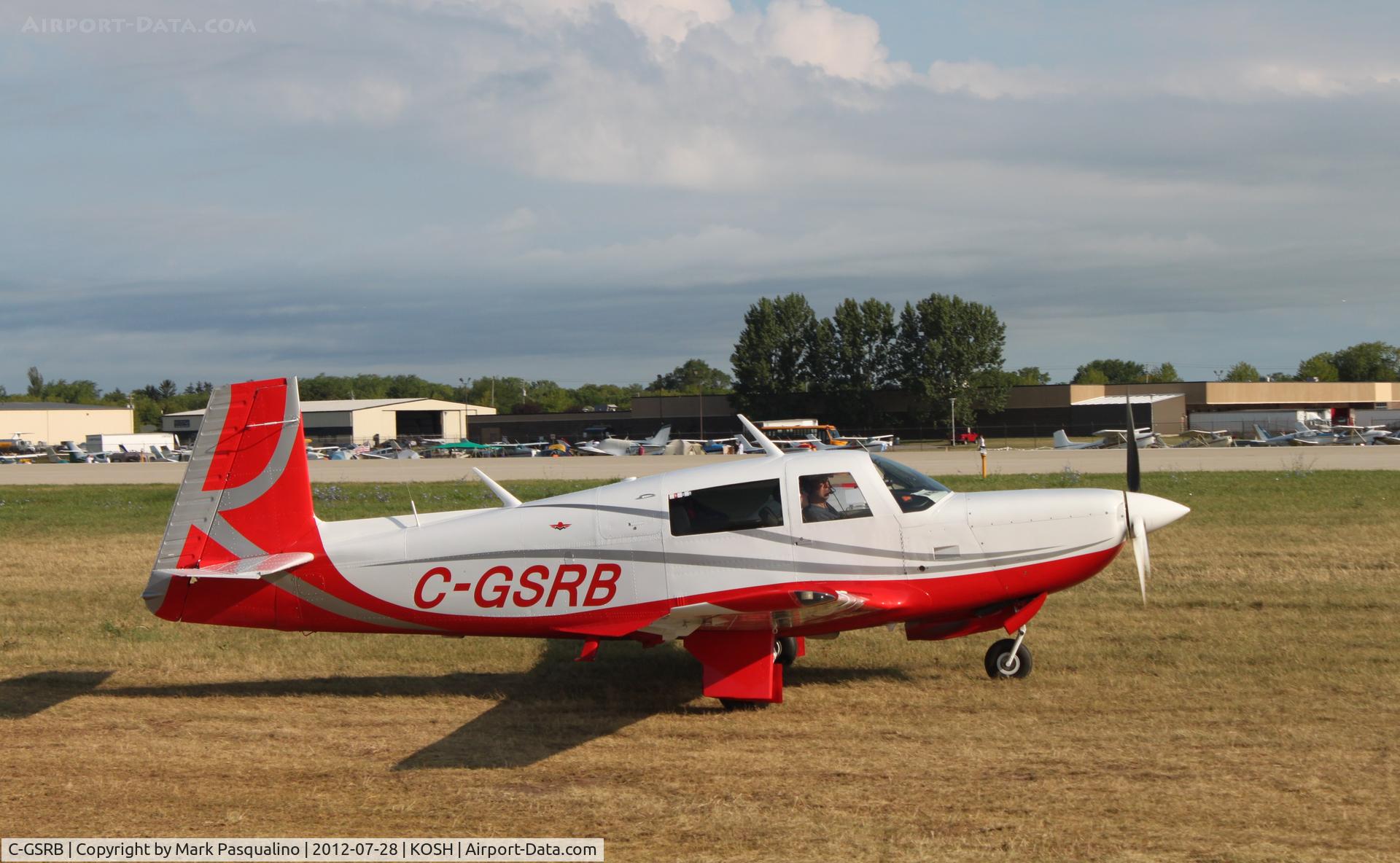 C-GSRB, 1983 Mooney M20K C/N 25-0772, Mooney M20K