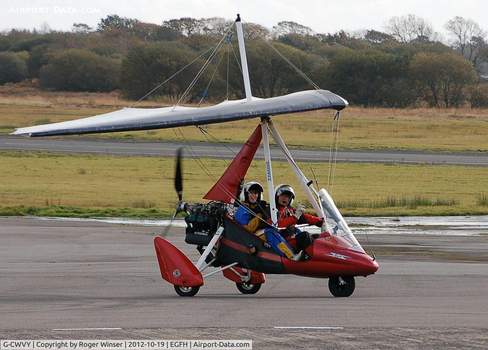 G-CWVY, 2003 Mainair Pegasus Quik C/N 7984, Resident Pegasus Quik.