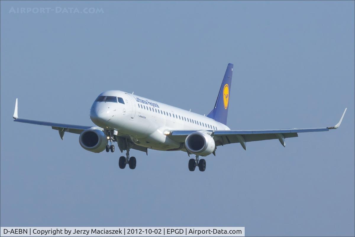 D-AEBN, 2012 Embraer 195LR (ERJ-190-200LR) C/N 19000532, Embraer ERJ-190-200