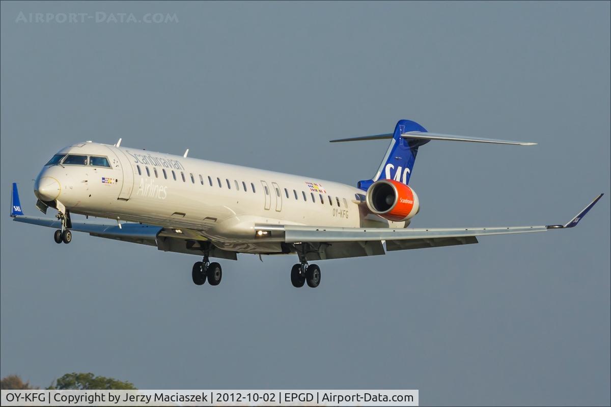 OY-KFG, 2009 Bombardier CRJ-900ER (CL-600-2D24) C/N 15237, Canadair CL-600-2B24