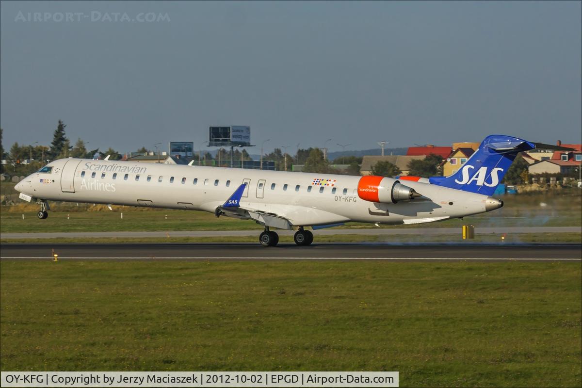 OY-KFG, 2009 Bombardier CRJ-900ER (CL-600-2D24) C/N 15237, Canadair CL-600-2B24