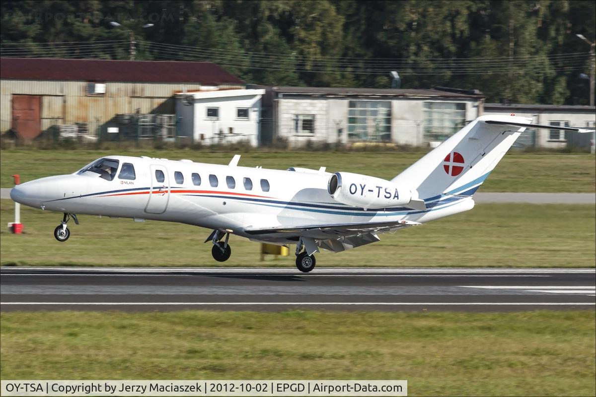 OY-TSA, 2007 Cessna 525B CitationJet CJ3 C/N 525B-0198, Cesna 525B, CJ3