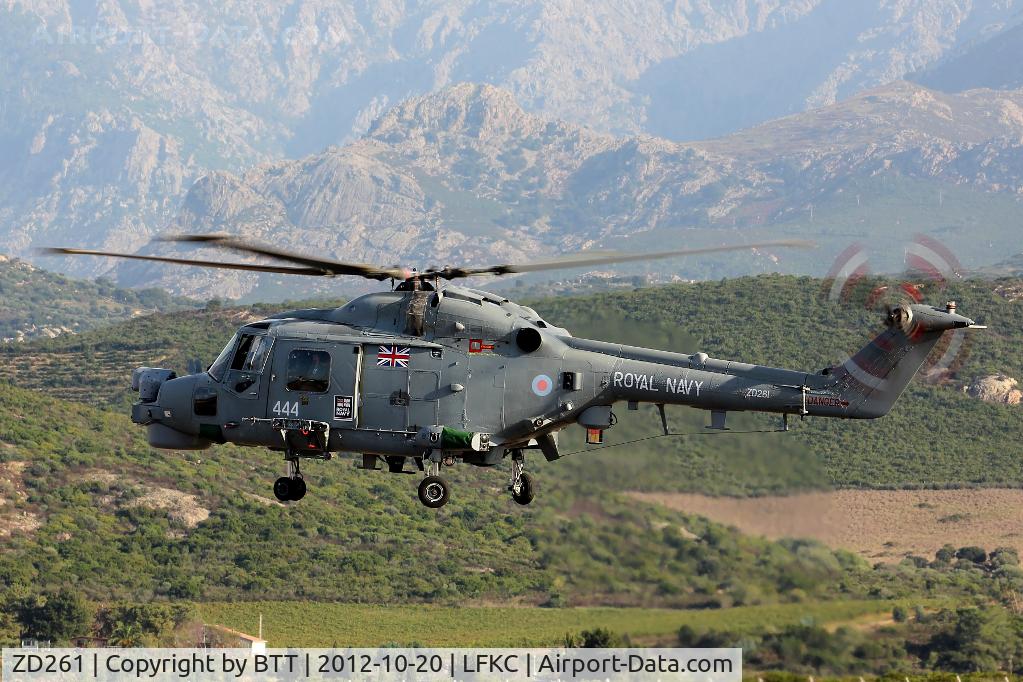 ZD261, 1983 Westland Lynx HMA.8DSP C/N 295, SKUA 350 from HMS Montrose
