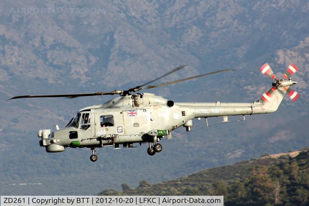 ZD261, 1983 Westland Lynx HMA.8DSP C/N 295, Back to the mothership HMS Montrose