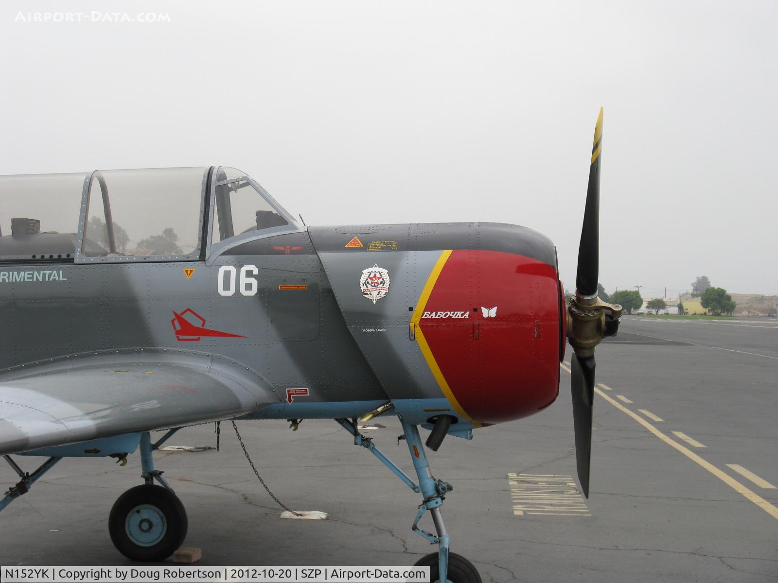 N152YK, 1995 Yakovlev Yak-52 C/N 9511815, 1995 Yakovlev YAK 52, Vedeneev (Ivchenko) M-14P 360 Hp radial, counter-balanced CS prop