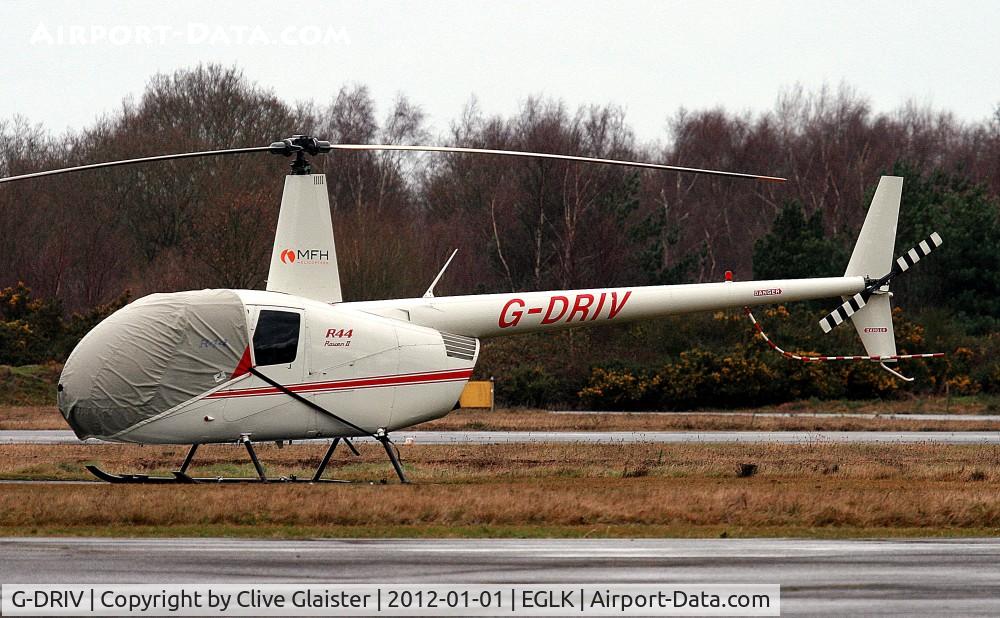 G-DRIV, 2003 Robinson R44 Raven II C/N 10126, Ex: N75233 > G-DRIV - Originally owned to, Driver Hire Group Services Ltd in September 2003 and currently with, MFH Helicopters Ltd since November 2011.