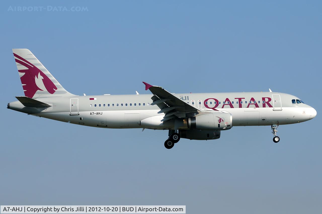 A7-AHJ, 2011 Airbus A320-232 C/N 4784, Qatar Airways