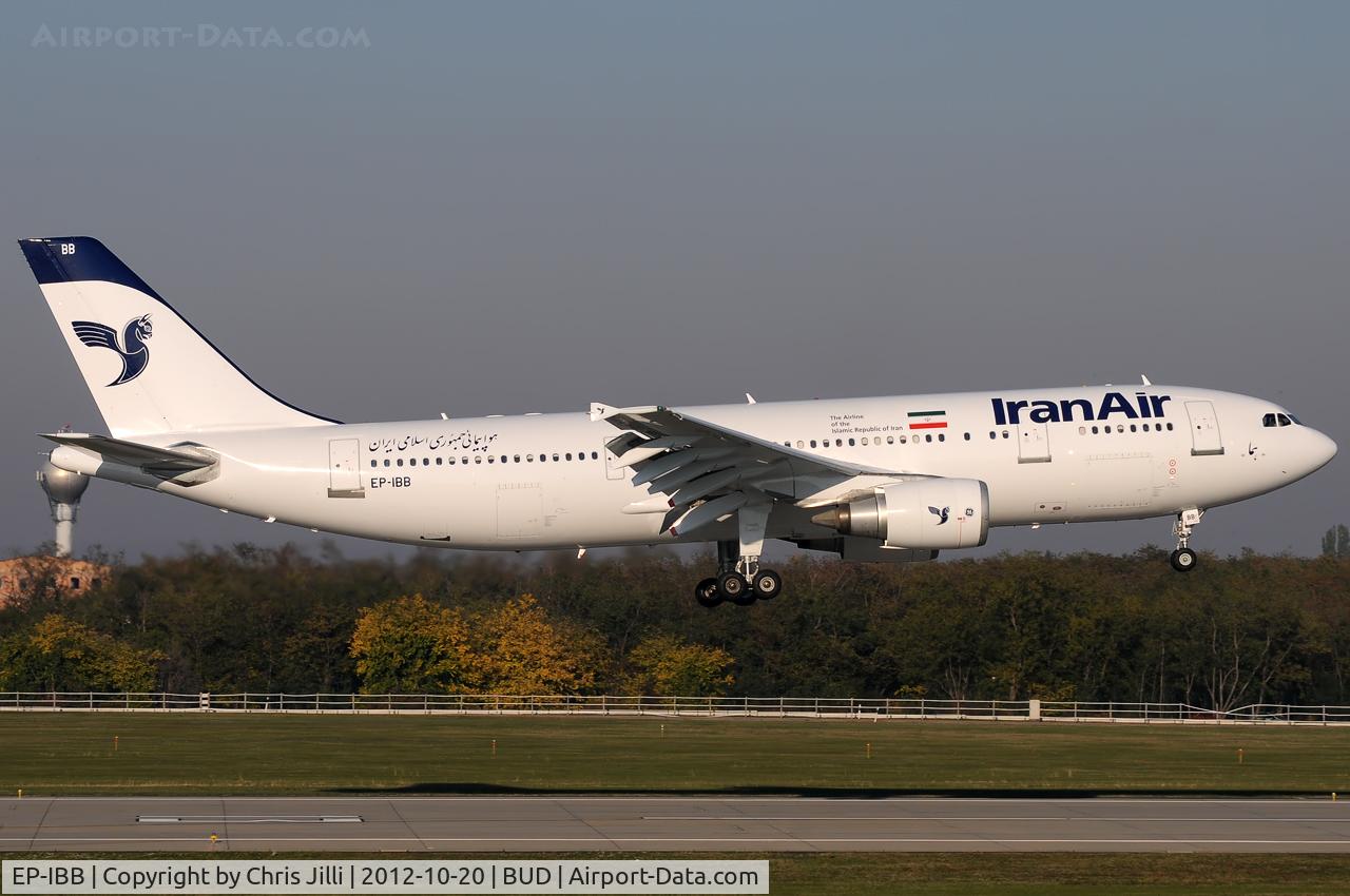 EP-IBB, 1994 Airbus A300B4-605R C/N 727, IranAir