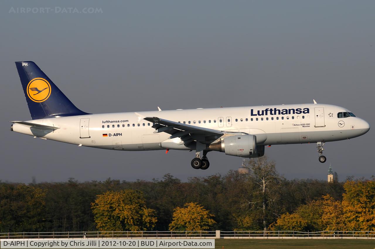 D-AIPH, 1989 Airbus A320-211 C/N 0086, Lufthansa
