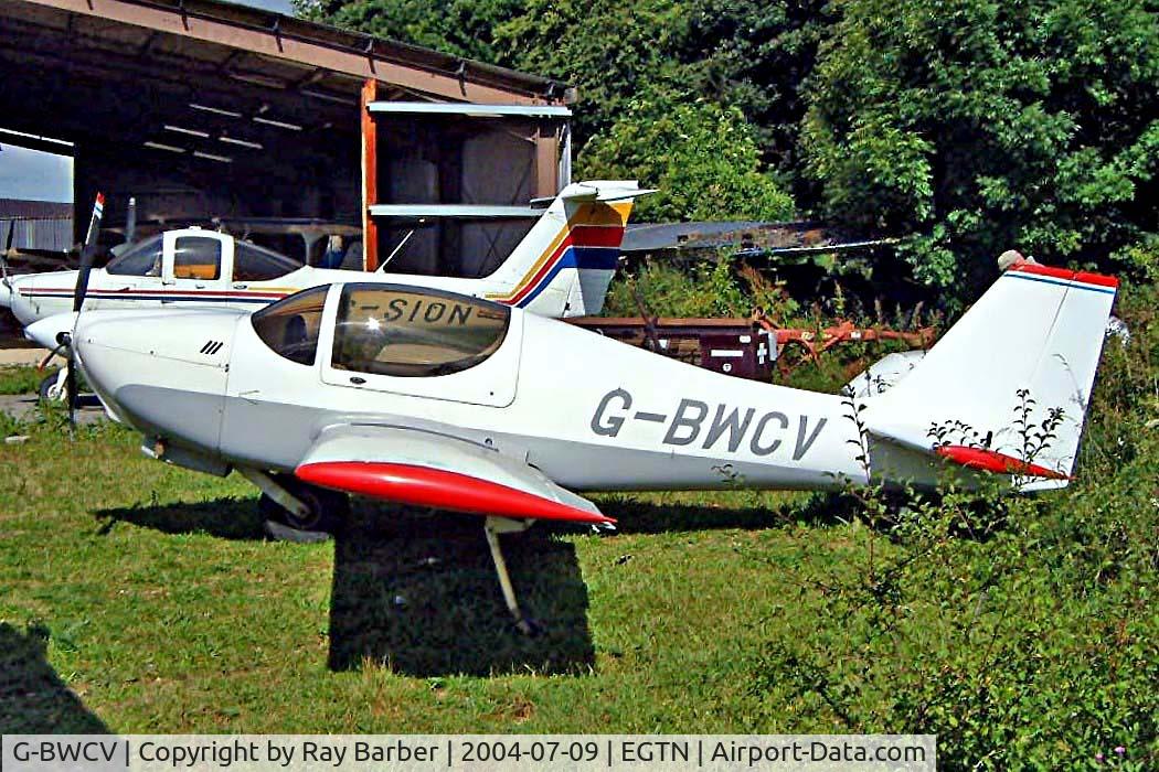 G-BWCV, 1997 Europa Monowheel C/N PFA 247-12591, Europa Avn Europa [PFA 247-12591] Enstone~G 09/07/2004