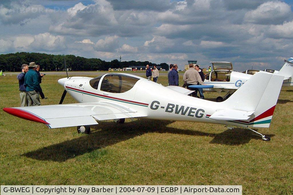G-BWEG, 1997 Europa Tri-Gear C/N PFA 247-12600, Europa Avn Europa [PFA 247-12600] Kemble~G 09/07/2004