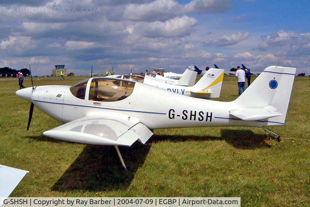 G-SHSH, 2002 Europa Monowheel C/N PFA 247-12722, SHSH   Europa Avn Europa [PFA 247-12722] Kemble~G 09/07/2004
