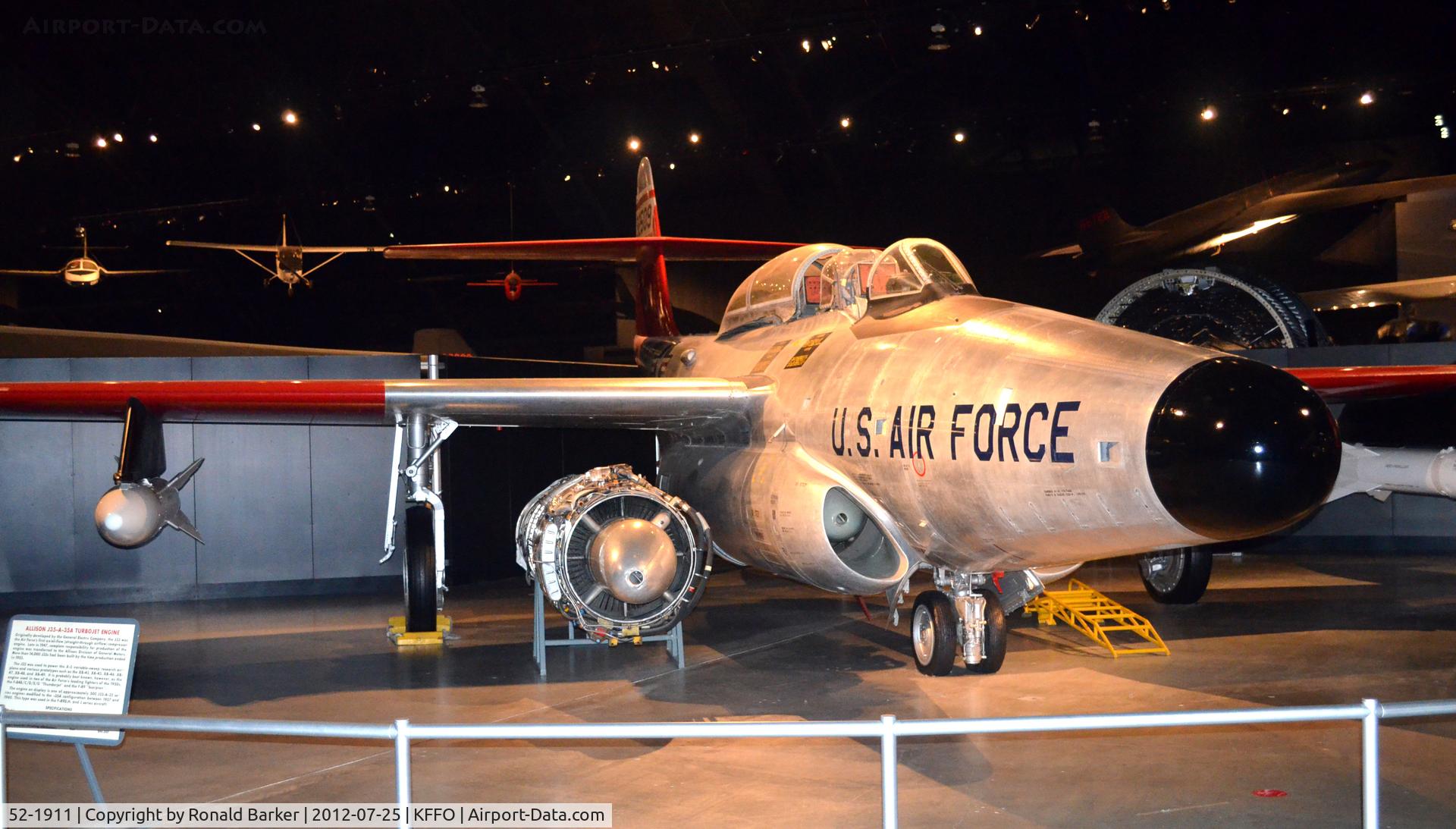 52-1911, 1952 Northrop F-89D Scorpion C/N Not found 52-1911, AF Museum shown as 53-2509