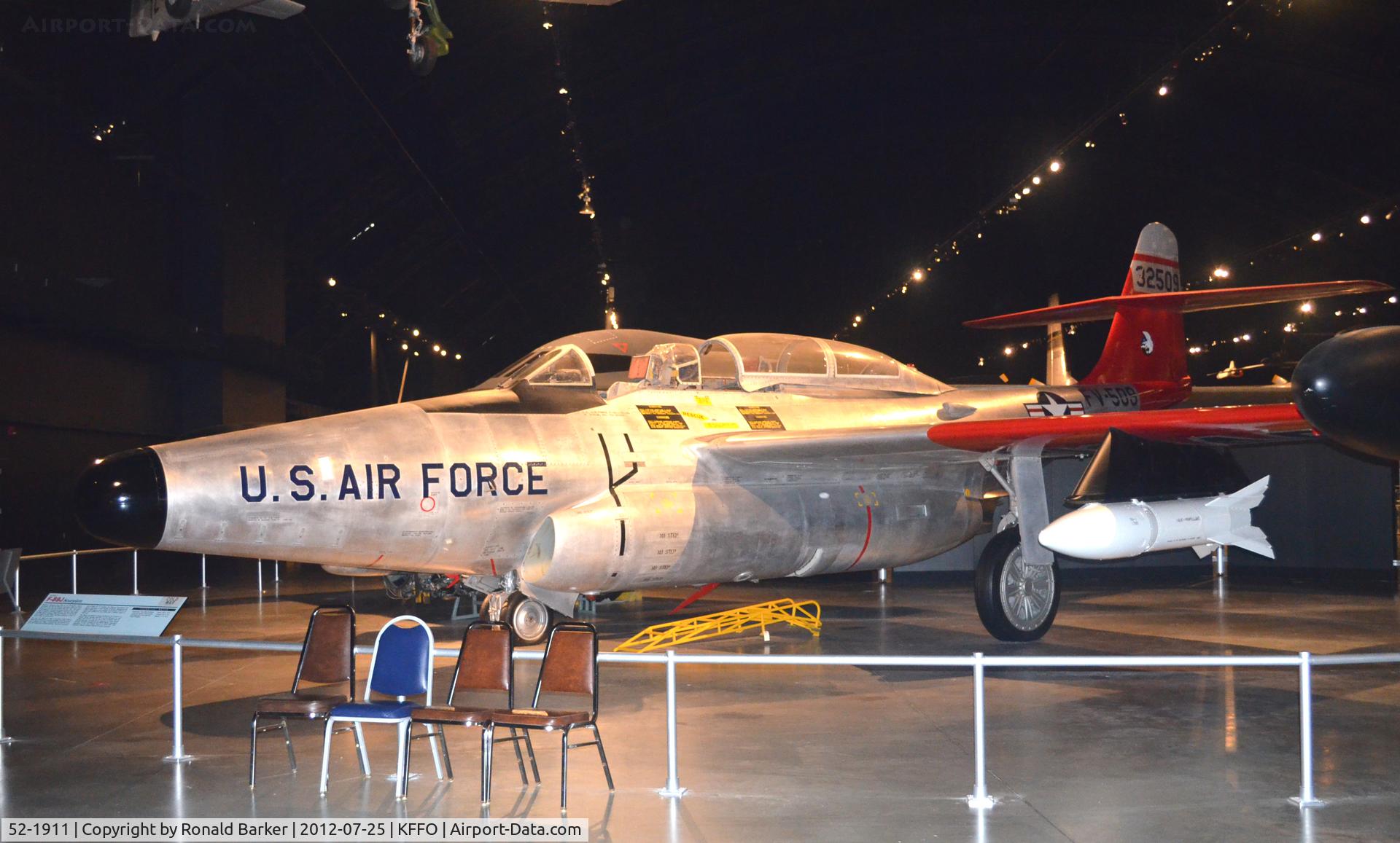 52-1911, 1952 Northrop F-89D Scorpion C/N Not found 52-1911, AF Museum shown as 53-2509