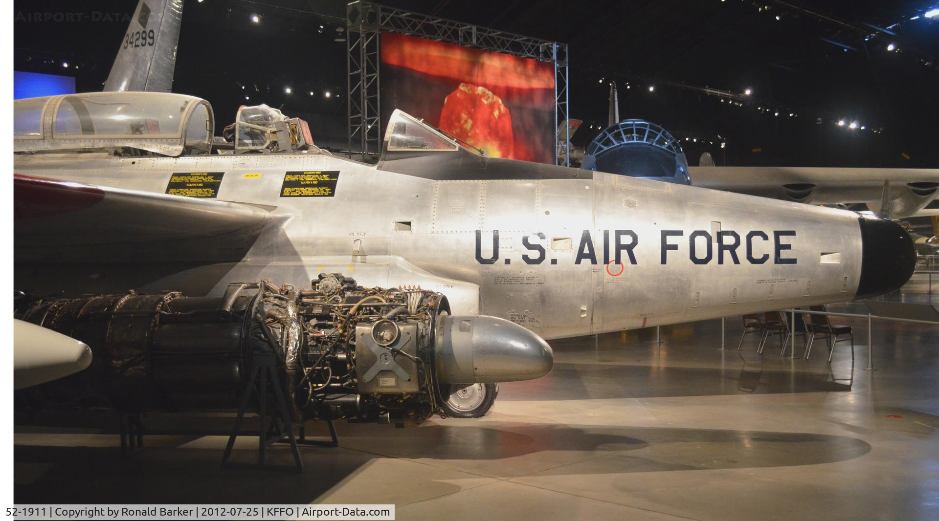52-1911, 1952 Northrop F-89D Scorpion C/N Not found 52-1911, AF Museum  shown as 53-2509