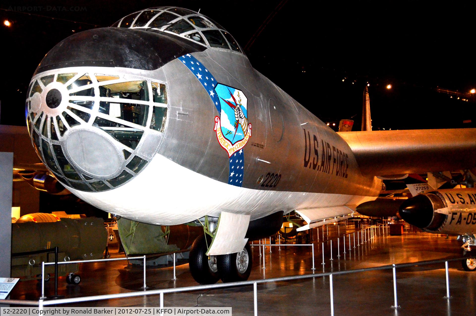 52-2220, 1952 Consolidated B-36J-1-CF Peacemaker C/N 361, AF Museum