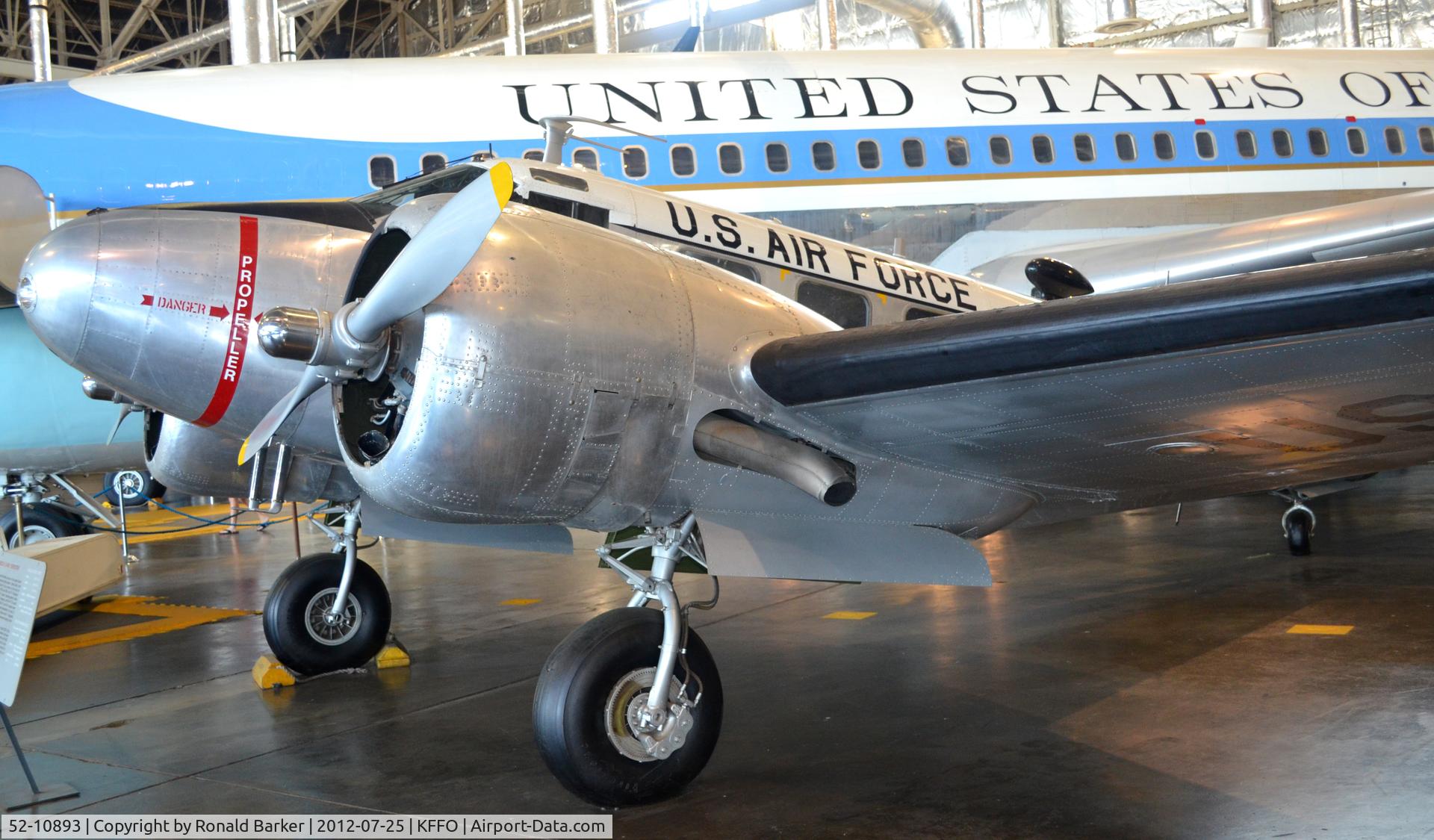52-10893, 1952 Beech C-45H Expeditor C/N AF-823, AF Museum