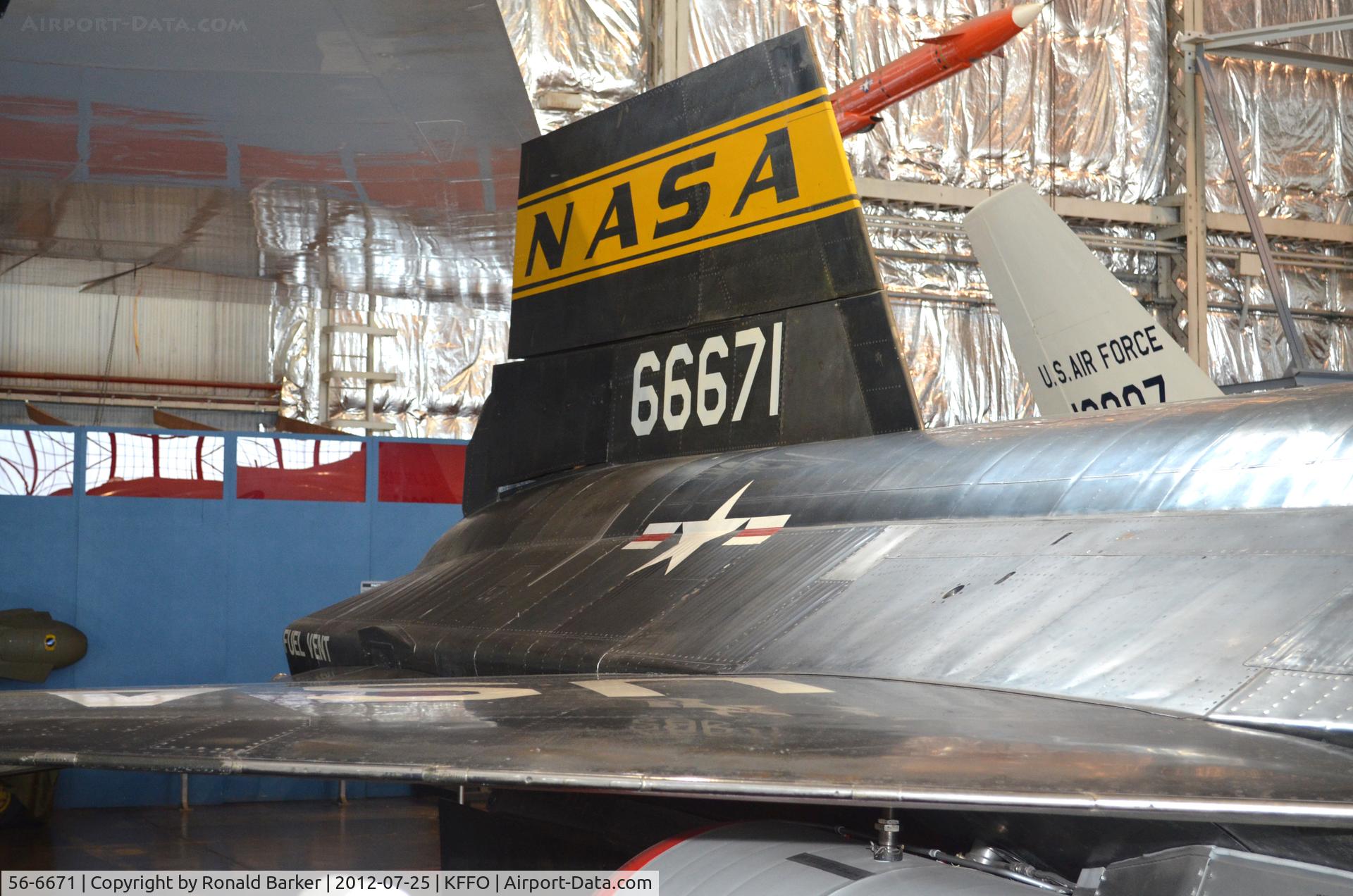 56-6671, 1956 North American X-15A-2 C/N 240-2, AF Museum