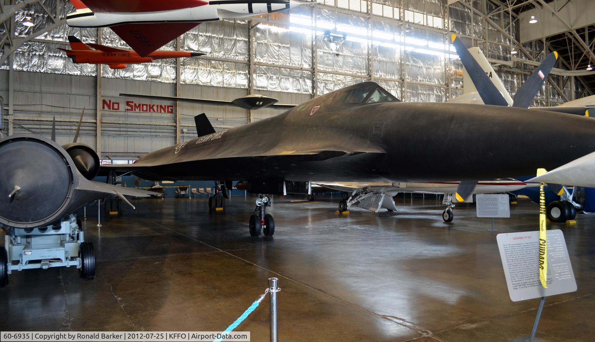 60-6935, 1963 Lockheed YF-12A C/N 1002, AF Museum