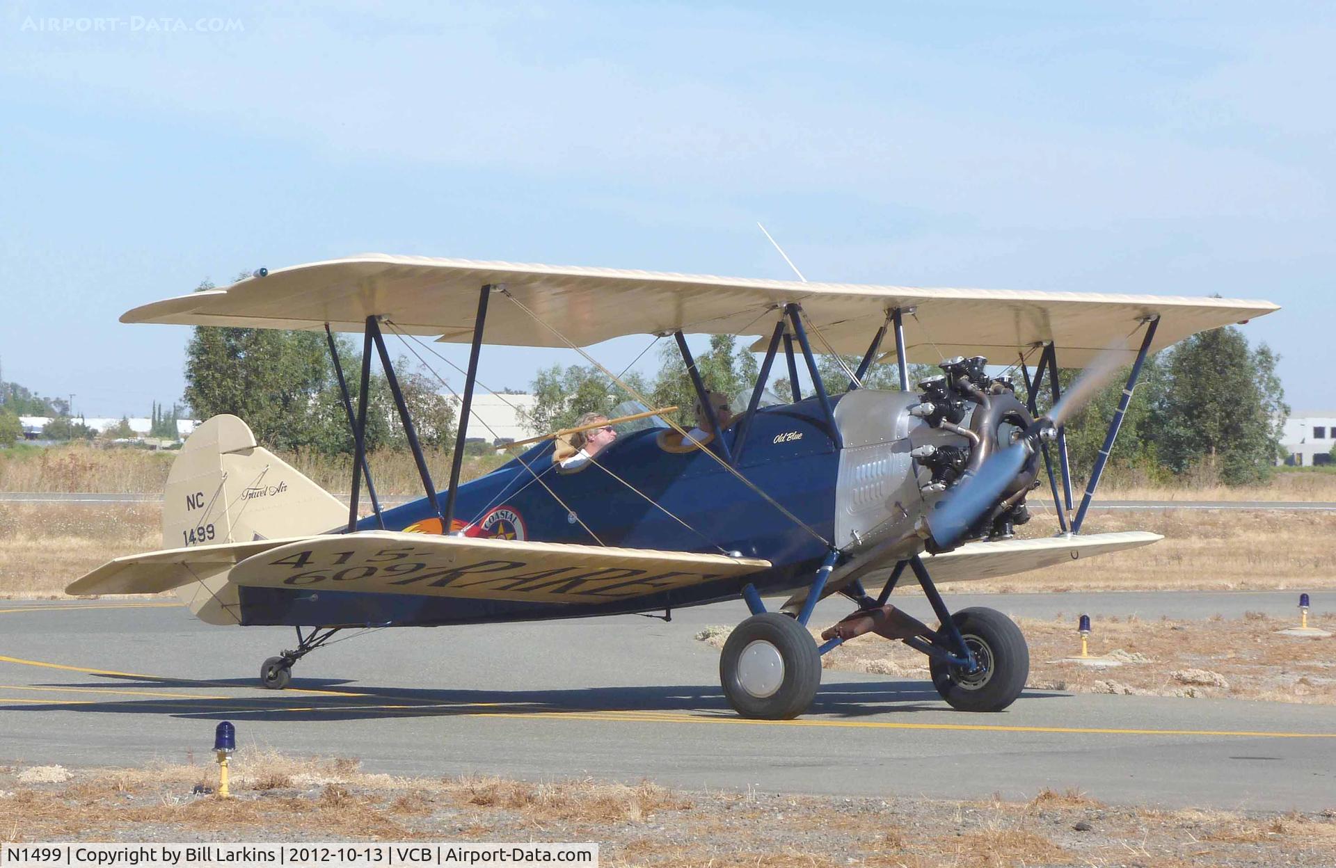 N1499, Curtiss-Wright Travel Air 4000 C/N 164, At the Nut Tree 2012.