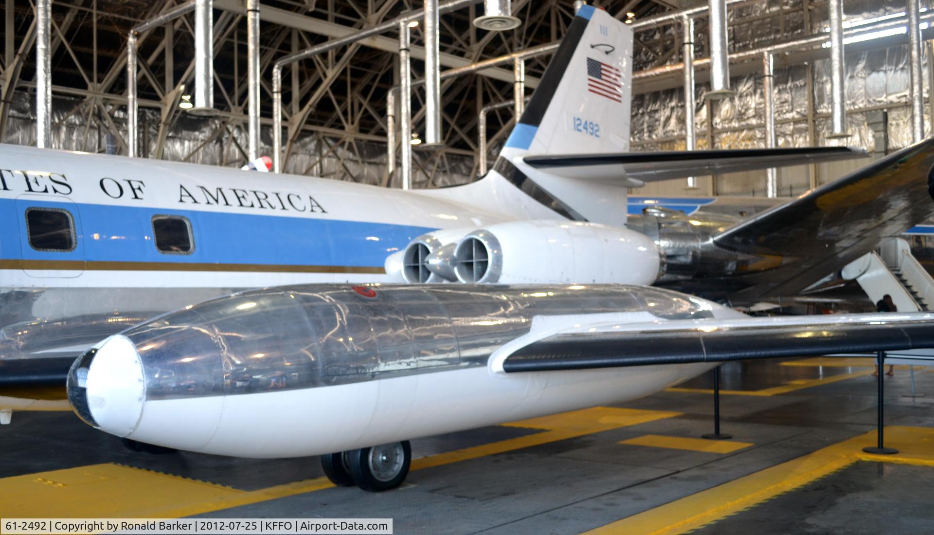61-2492, 1961 Lockheed VC-140B-LM Jetstar C/N 1329-5031, AF Museum