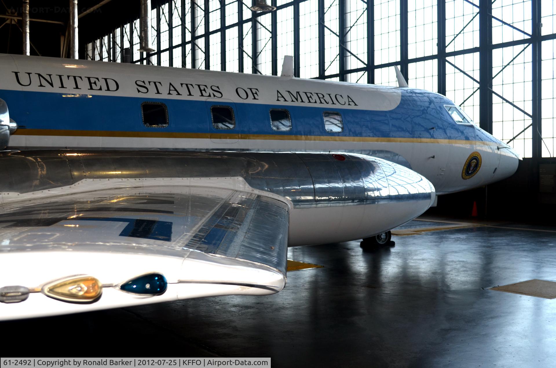 61-2492, 1961 Lockheed VC-140B-LM Jetstar C/N 1329-5031, AF Museum