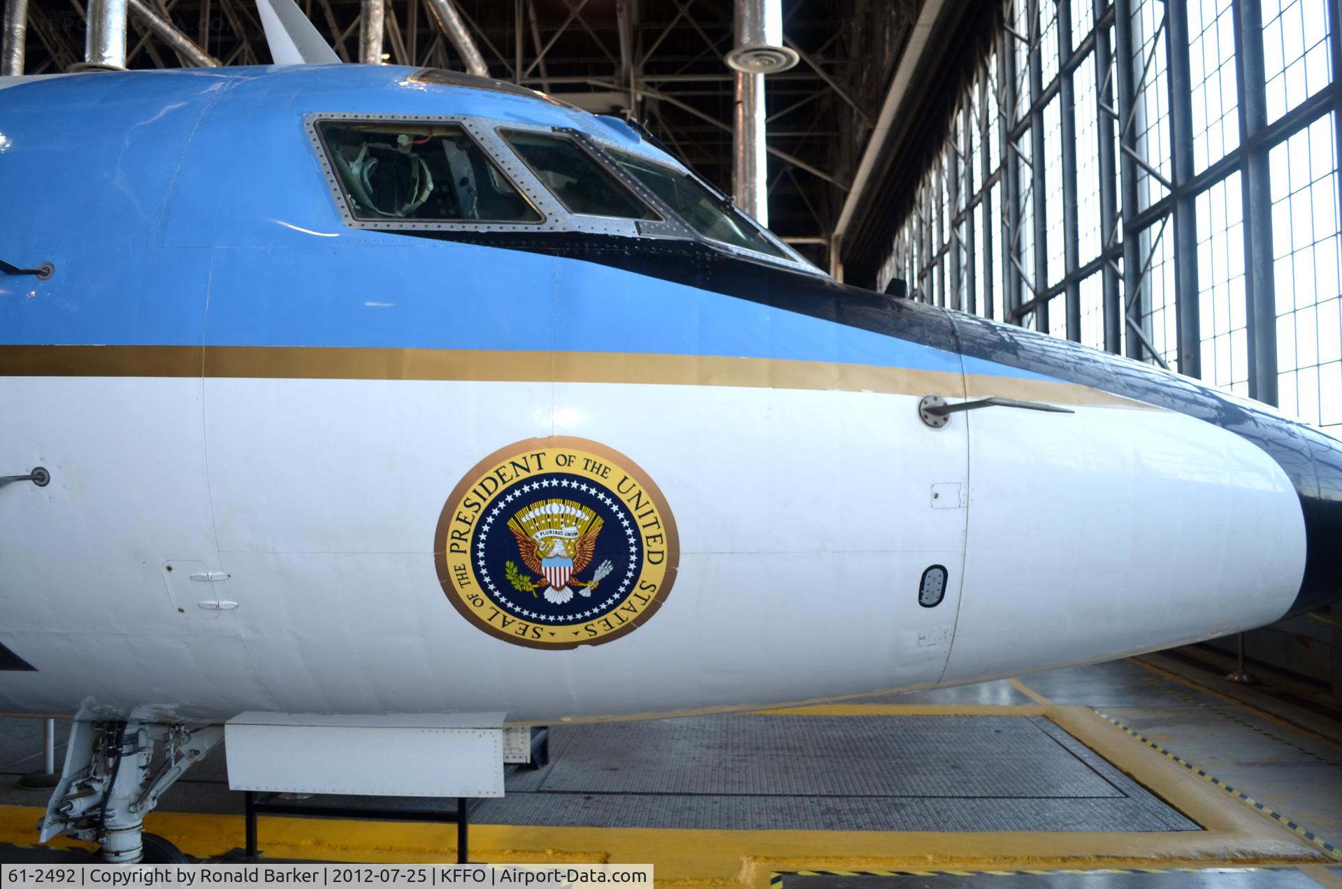 61-2492, 1961 Lockheed VC-140B-LM Jetstar C/N 1329-5031, AF Museum