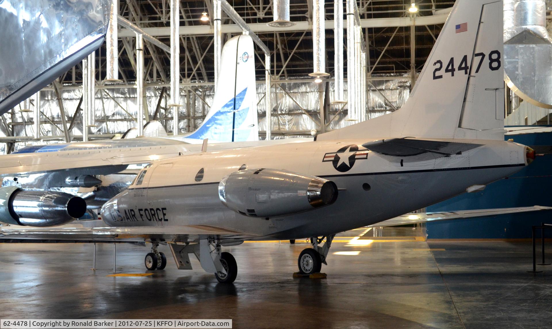 62-4478, 1962 North American T-39A Sabreliner Sabreliner C/N 276-31, AF Museum