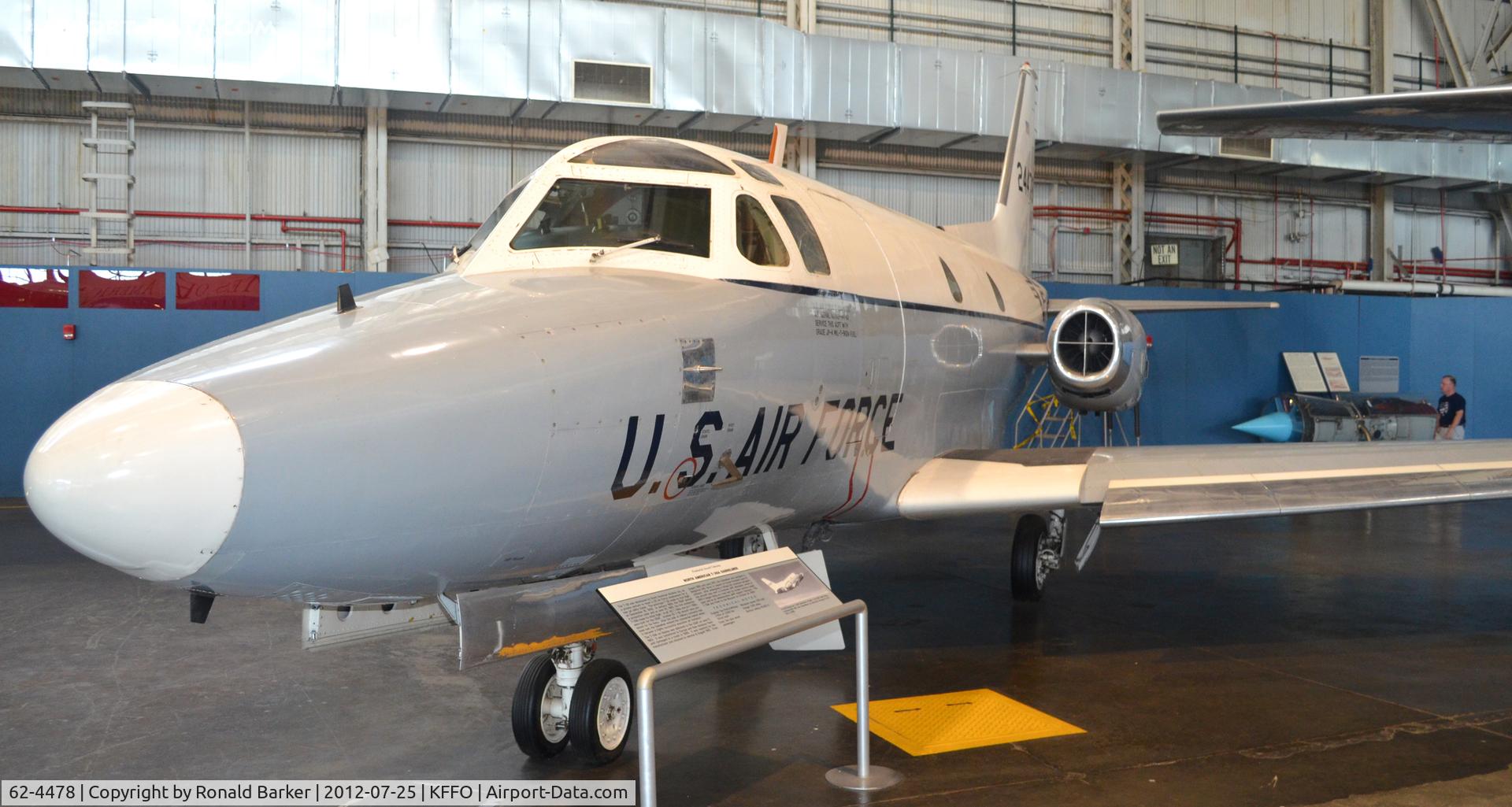 62-4478, 1962 North American T-39A Sabreliner Sabreliner C/N 276-31, AF Museum