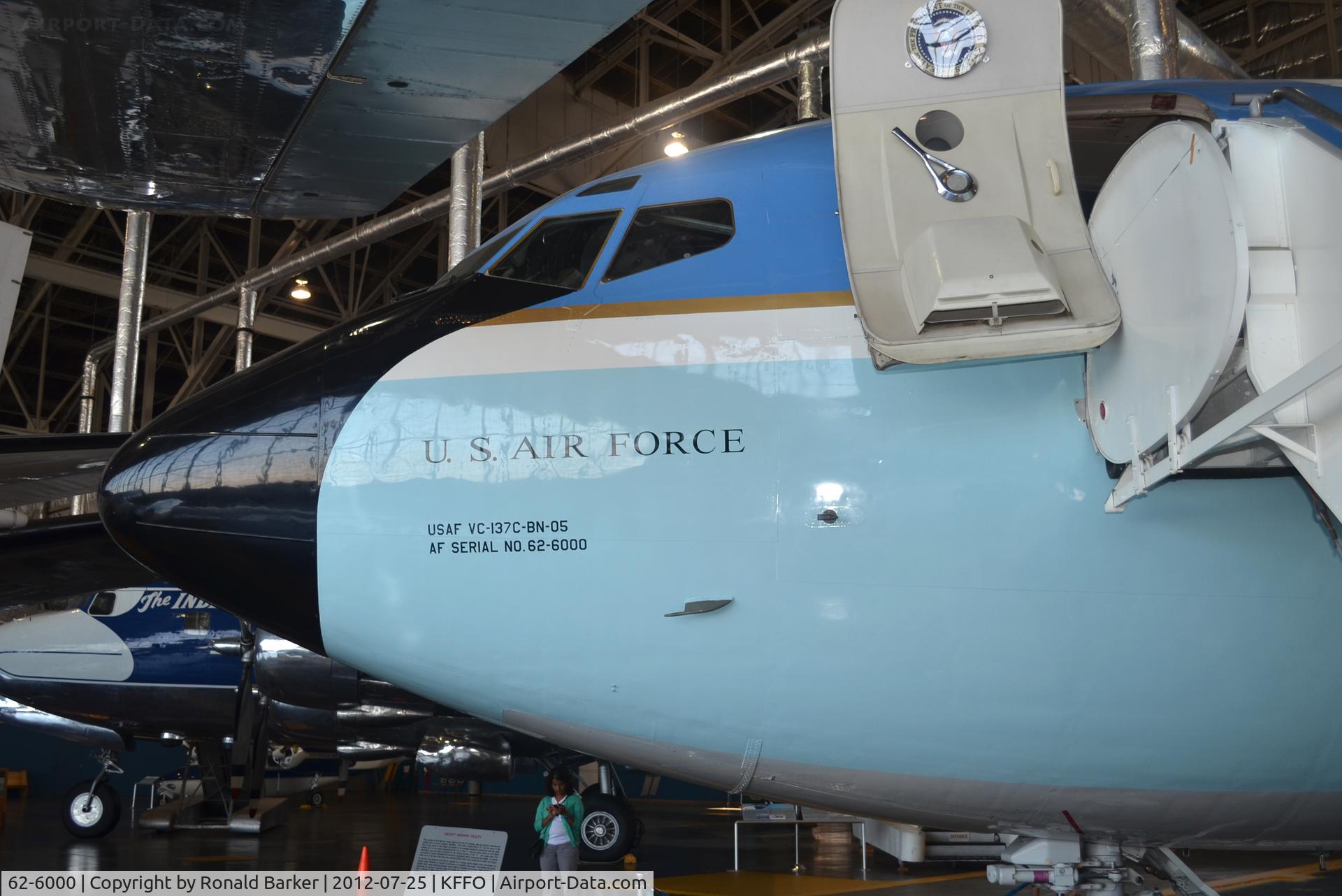 62-6000, 1962 Boeing VC-137C (707-353B) C/N 18461, AF Museum  Air Force One