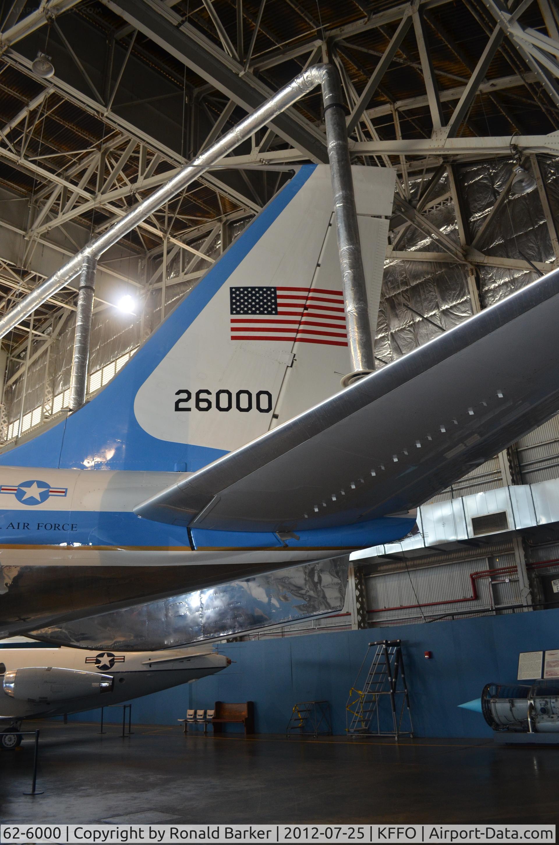 62-6000, 1962 Boeing VC-137C (707-353B) C/N 18461, AF Museum