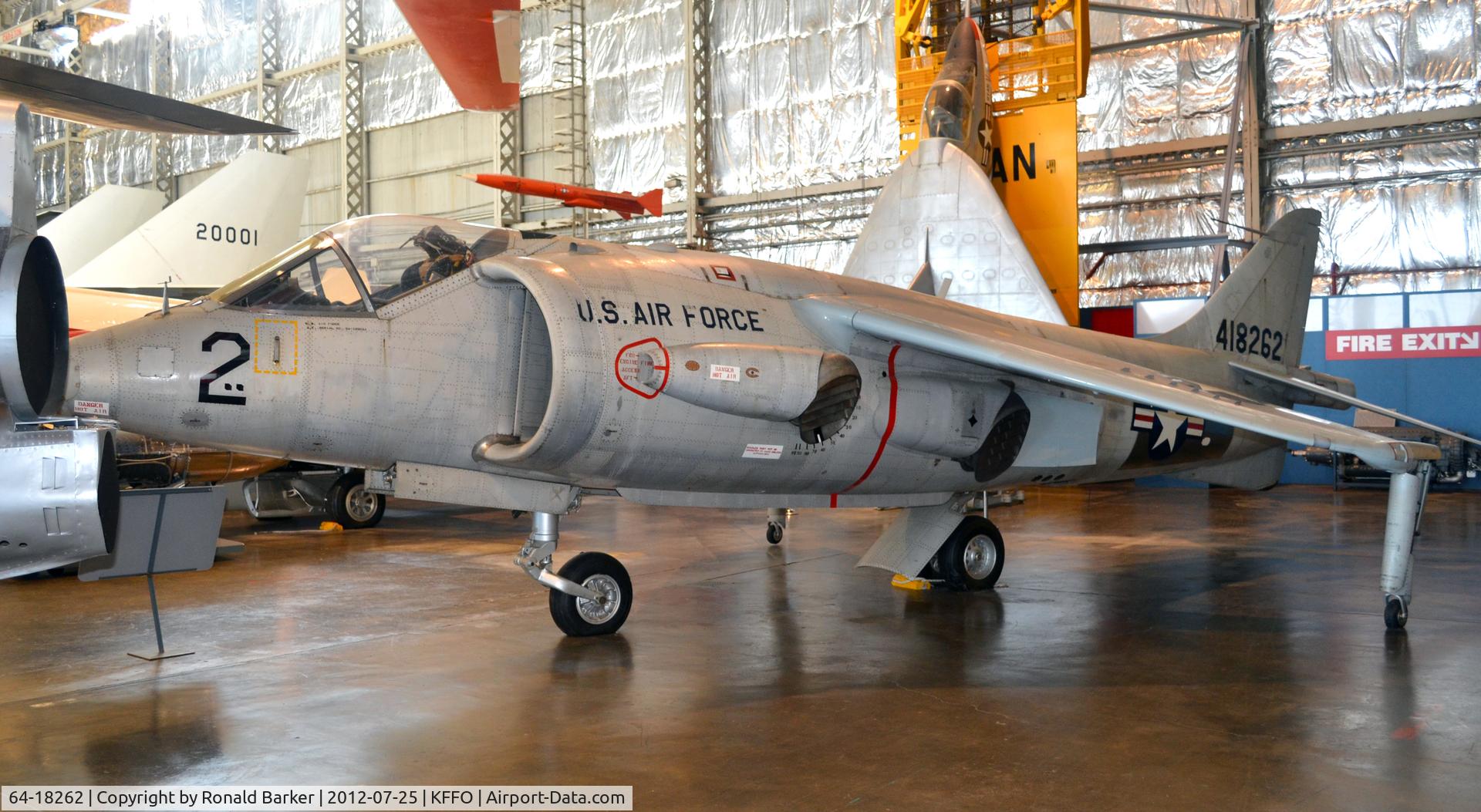 64-18262, 1964 Hawker Siddeley XV-6A Kestrel C/N Not found XS688/64-18262, AF Museum