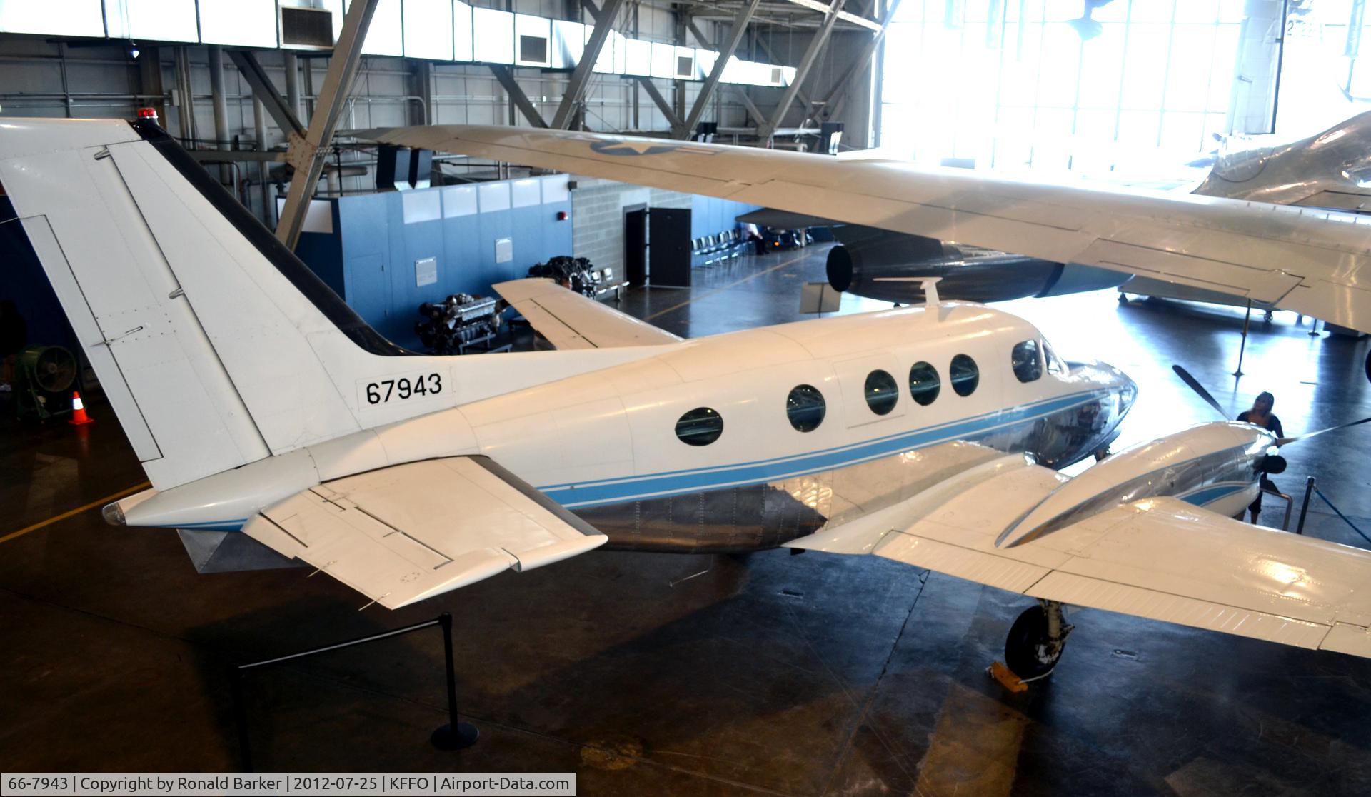 66-7943, 1966 Beech VC-6A King Air C/N LJ.91, AF Museum