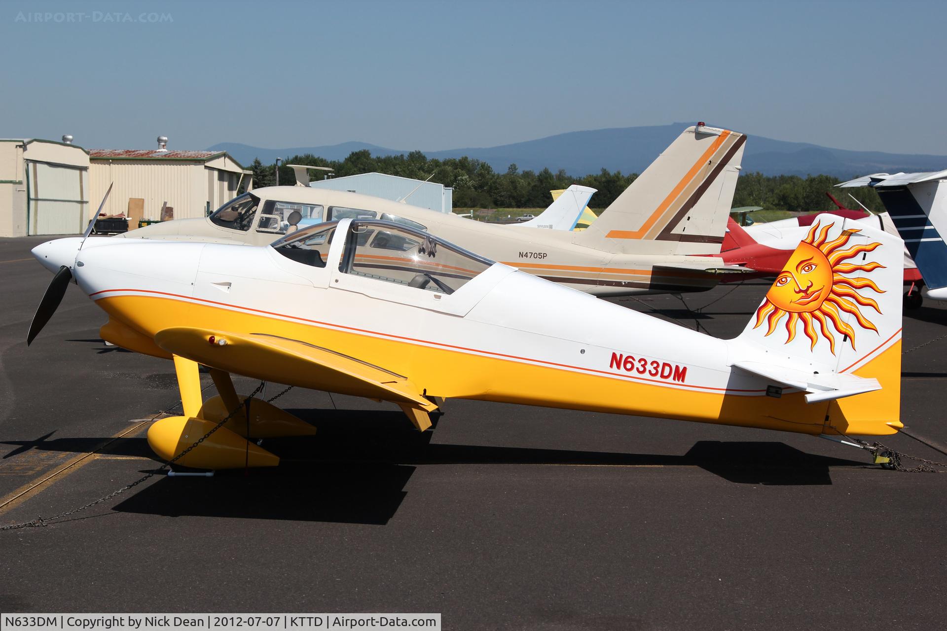 N633DM, 2005 Vans RV-6 C/N 60488, KTTD/TTD