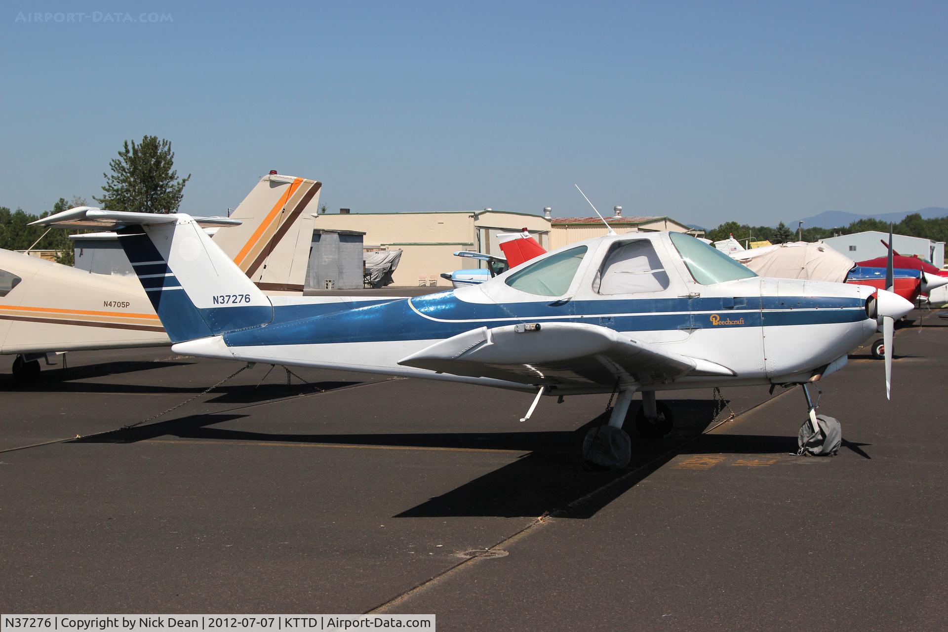 N37276, 1980 Beech 77 Skipper C/N WA-138, KTTD/TTD