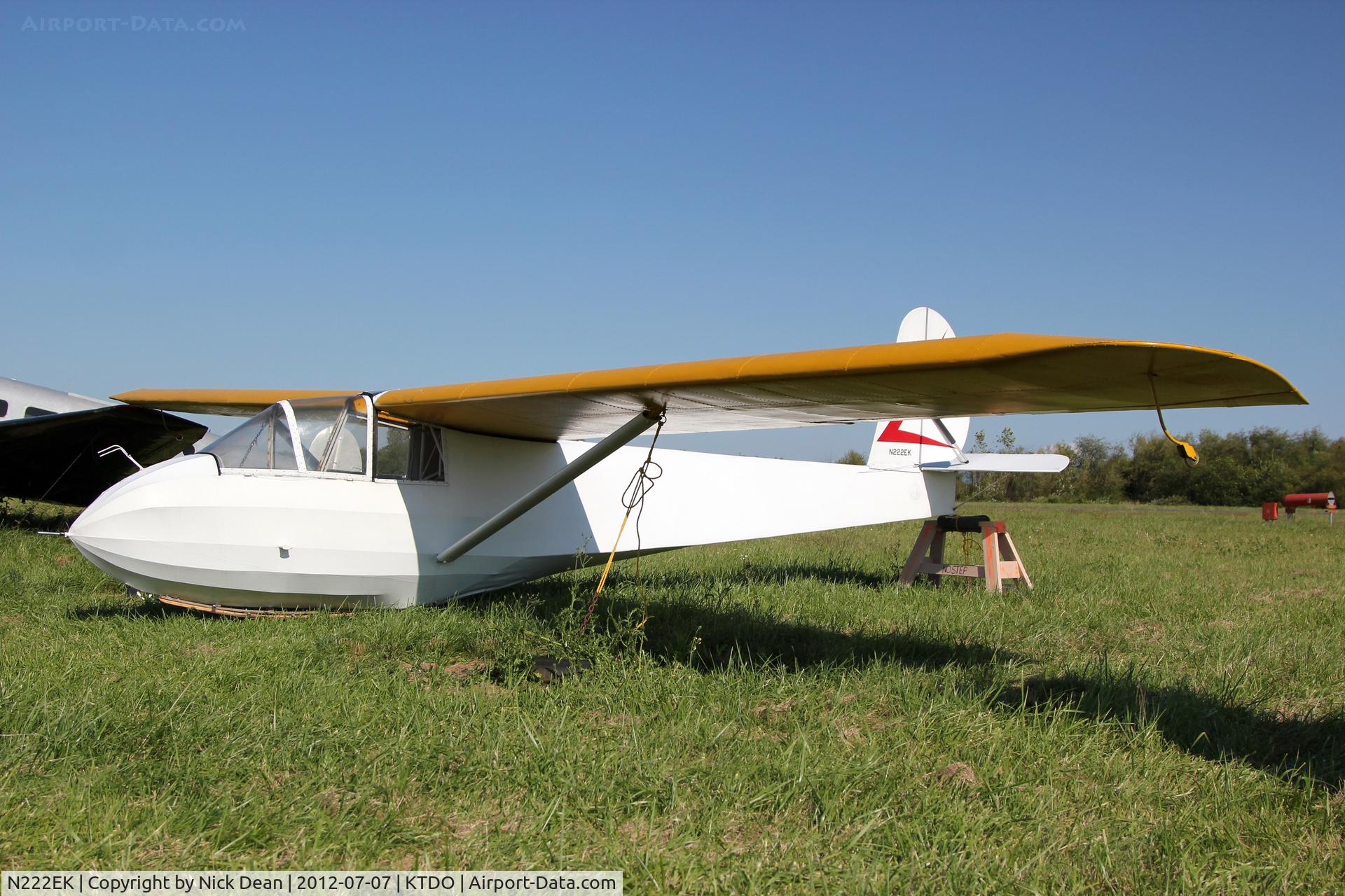 N222EK, 1967 Schweizer SGU 2-22EK C/N 258, KTDO/TDO